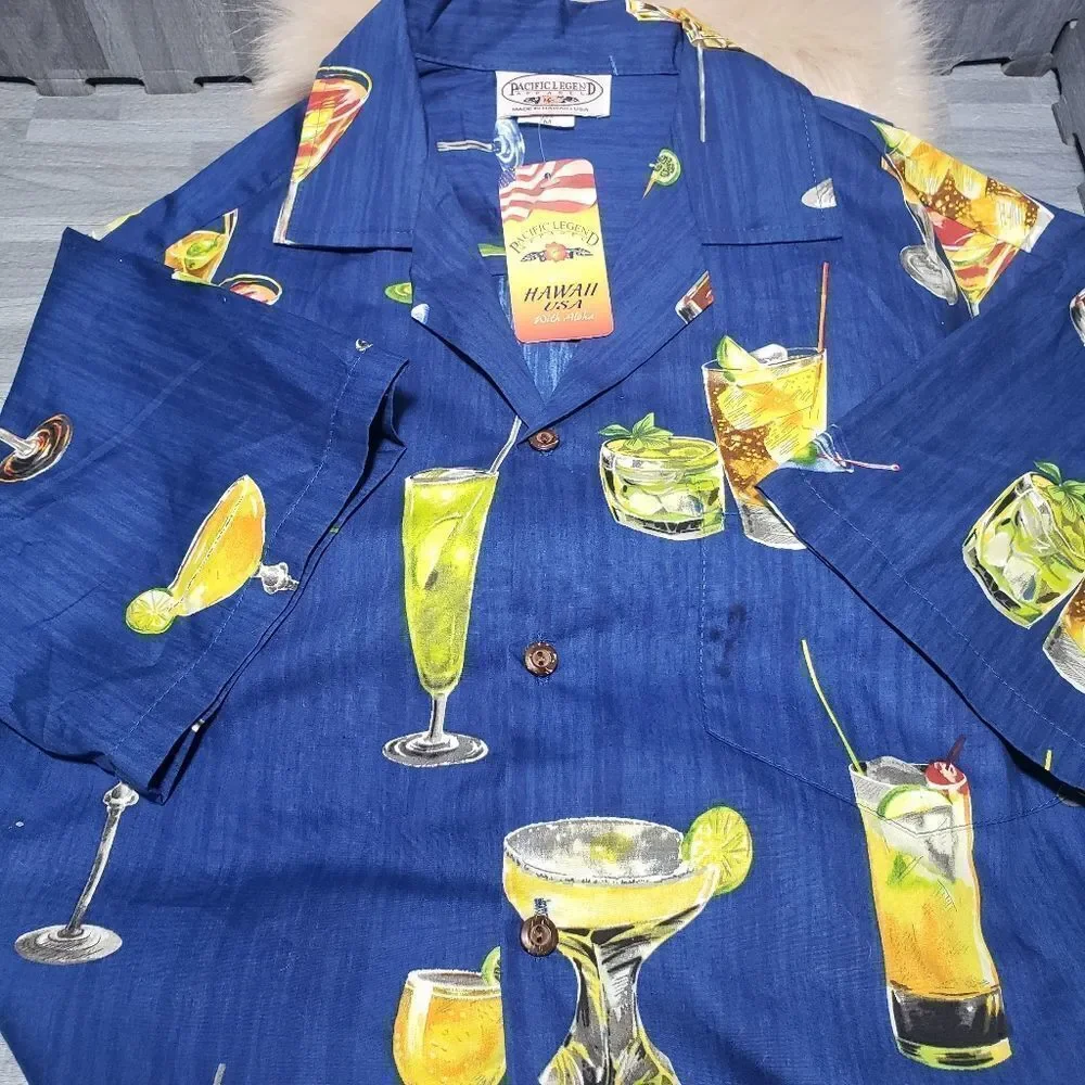 Pacific Legend Authentic Hawaii Cocktail shirt